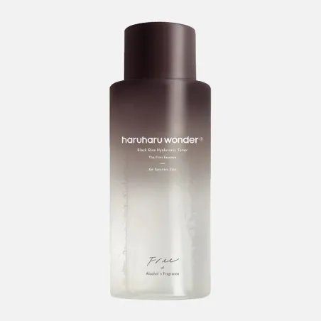 Black rice hyaluronic toner 300 ml - for SENSITIVE - HaruHaru Wonder
