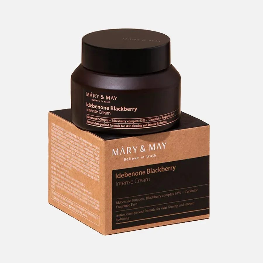 Mary & May - Idebenone + Blackberry Total Care Cream | GOYO