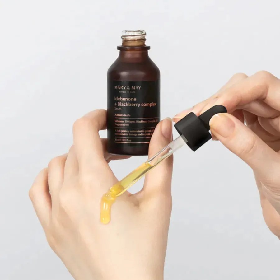 Mary & May - Idebenone + Blackberry Complex Serum | GOYO