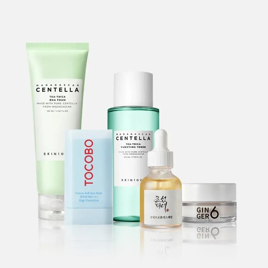 Routine peau grasse & acné - Coffret skincare pureté et matité | GOYO Routine peau grasse & acné - Coffret skincare pureté et matité | GOYO